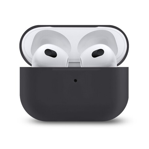 Силиконовый чехол для AirPods 3 черный