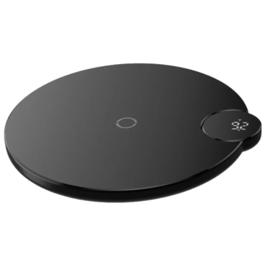 Беспроводное зарядное устройство Baseus Digtal LED Display Wireless Charger