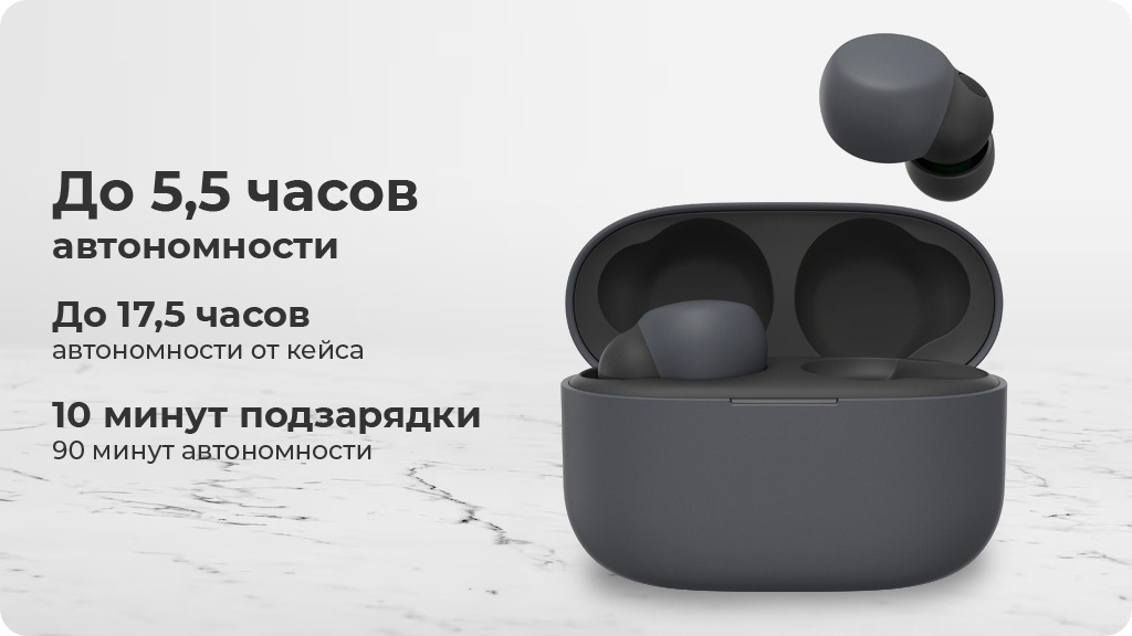 Беспроводные наушники Sony LinkBuds S, белый