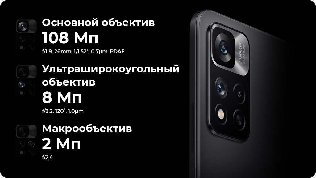 Xiaomi Redmi Note 11 Pro+ 5G 8/128Gb Зеленый Global Version